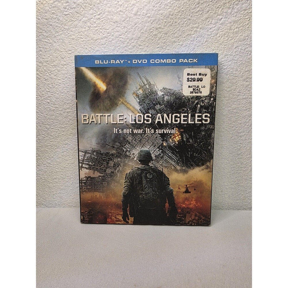 Battle: Los Angeles (Blu-ray/DVD, 2011, 2-Disc Set) good